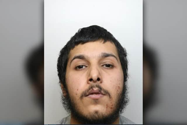 Adeel Hussain has been jailed for two years.