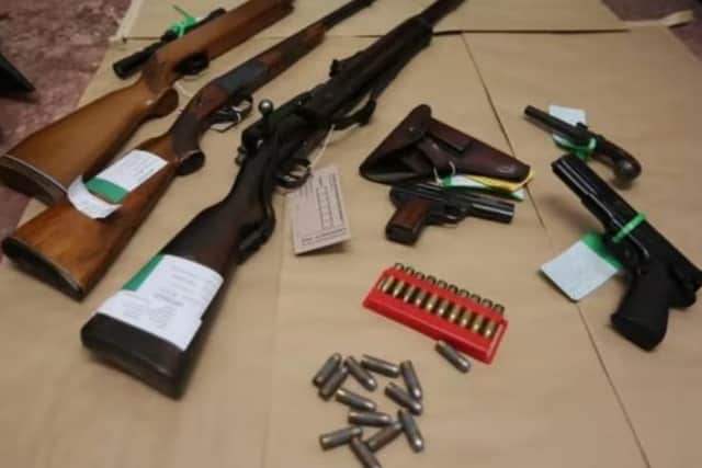 The aim of the operation is to reduce the number of illegally held firearms.