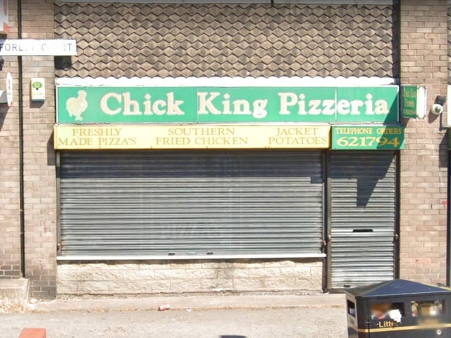 Chick King on Ling Forest Court, Mansfield. Last inspected on March 14, 2022.