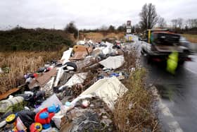 Broxtowe faced a record number of fly-tipping incidents last year, new figures show.
