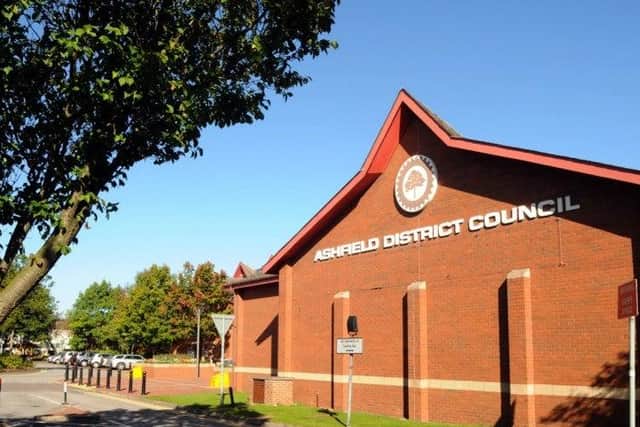 The decision was taken by Ashfield District Council