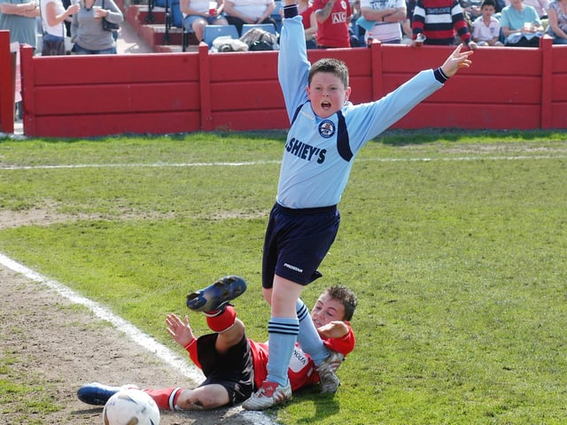 Shirebrook Rangers v Teversal FC in 2007.