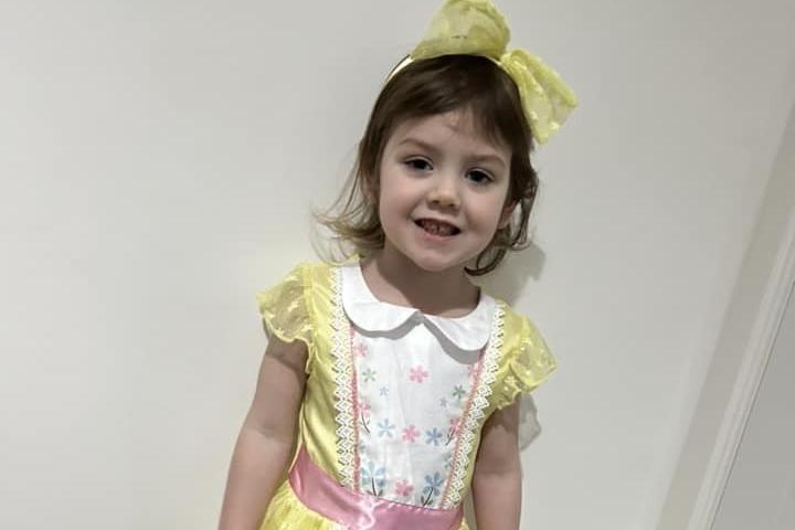Goldilocks, age 2.