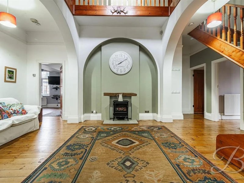 Spacious and unique the property is packed with character and charm.