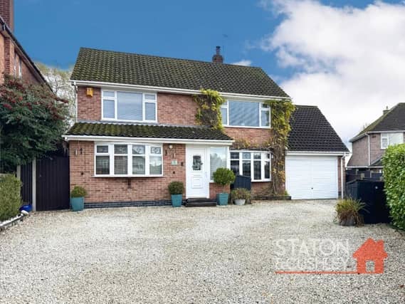 This exceptional five-bedroom detached family home is proudly positioned on a generous corner plot in the highly sought-after village of Ravenshead.