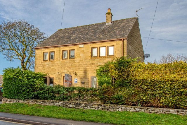 This four-bedroom detached property - Cheshire House on How Lane, Castleton - has a starting price of £419,000. (https://www.zoopla.co.uk/for-sale/details/50012251)