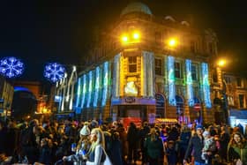 A scene from the Christmas lights switch-on at Mansfield last weekend as the crowds mingle. Now find out what's in store this weekend with our guide to 21 things to do and places to go.