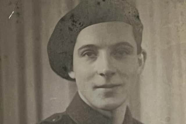 Ted during his military career in World War II.