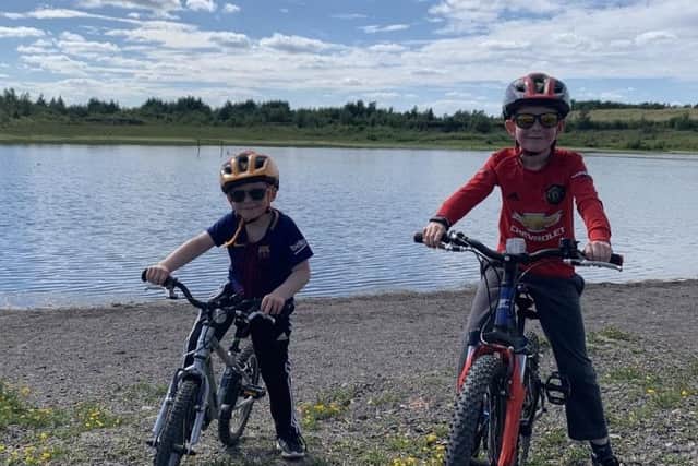 Mansfield pupils completed more than 3,500 miles in a wellbeing challenge.