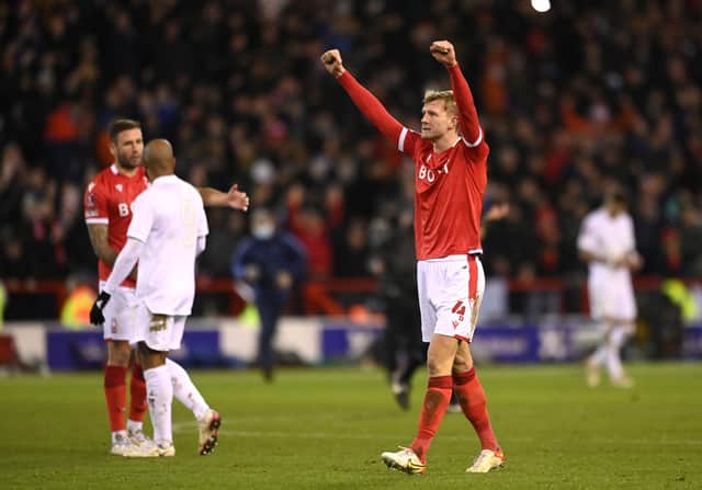 Nottingham Forest's Joe Worrall is said to be on the radar of West Ham, Brentford and Everton.