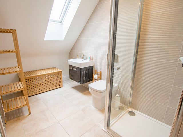 There is also a shower room.