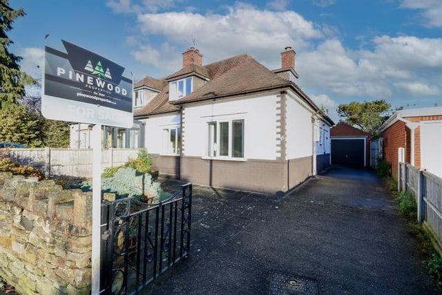This three-bedroom semi-detached bungalow has an asking price of £250,000. (https://www.zoopla.co.uk/for-sale/details/57433658)