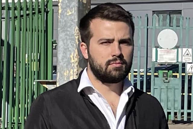 Coun Kane Oliver has been fined for using a mobile phone while driving. Photo: Other