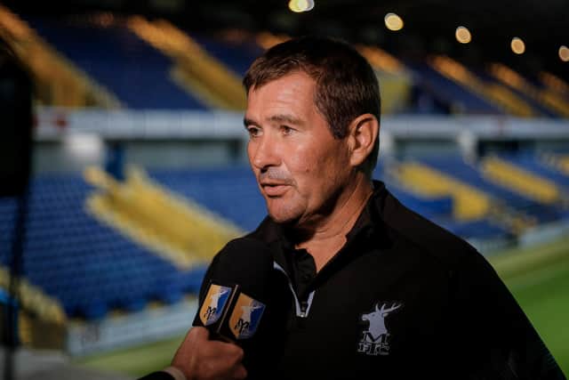 Stags boss Nigel Clough - crucial week.
