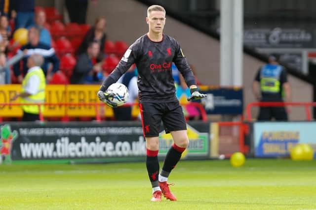 Unsung hero? Mansfield Town goalkeeper Nathan Bishop - Pic by Chris Holloway.