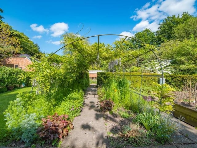 When the sky is blue and the sun shines, there are few better places than the former walled garden, which dates back to the 1790s.