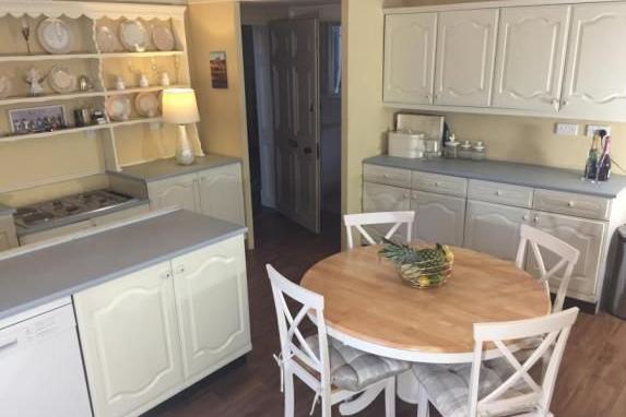 The kitchen.