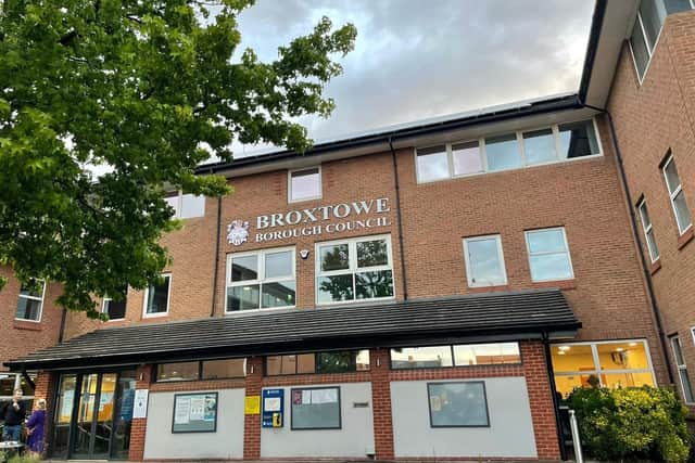 Broxtowe Council's headquarters, in Beeston.