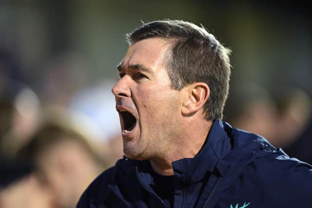 Mansfield Town manager Nigel Clough - furious with officials' performances at Port Vale.