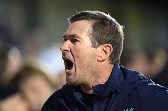 Mansfield Town manager Nigel Clough - furious with officials' performances at Port Vale.