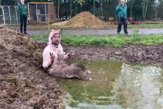 Farmer Ant during the now-famous 'pig-gate'