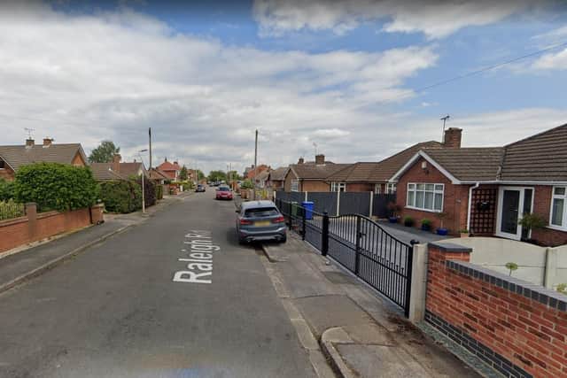 Raleigh Road, Mansfield.
