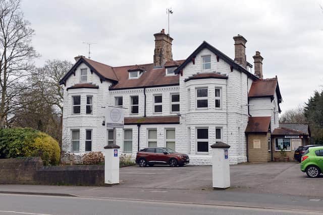 Mansfield Lodge Hotel. Plans have been submitted to convert it into a guest house and a 20-bed house of multiple occupation.