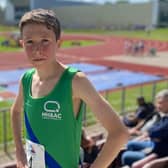 Jacob Nugent was excellent in winning the 1500m.
