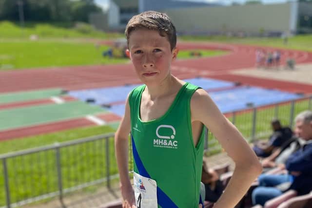 Jacob Nugent was excellent in winning the 1500m.