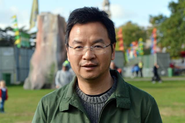 Event creative director Ian Xiang.