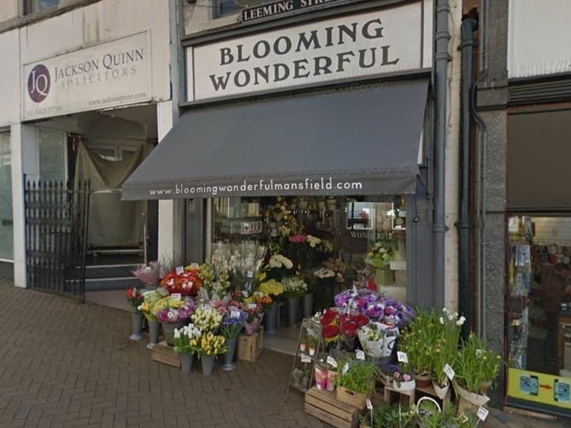 Blooming Wonderful on Leeming Street, Mansfield, has a 4.8/5 rating based on 202 reviews.
