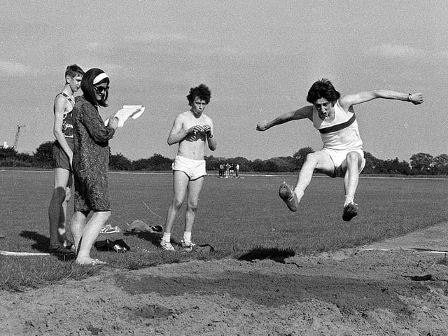 The Sutton Harriers Championships in 1971.