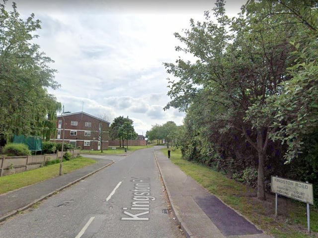 11 crimes were recorded on or near to Kingston Road, in Mansfield East, in August 2022.
