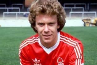 Tony Woodcock made more than 100 appearances for Nottingham Forest in the late 1970s.