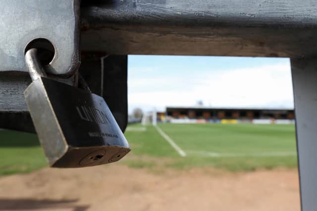 What next for football with grounds locked up?
