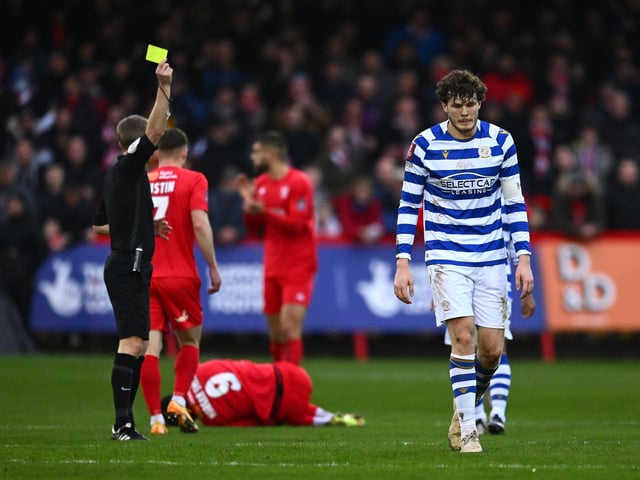 Reading have received 65 bookings and one double booking this year.