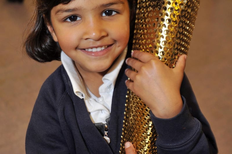 Gateford Park Primary School pupil Saumya Singh, aged five.