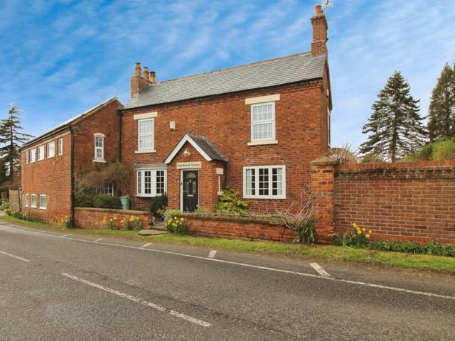 This photo of the front of the property emphasises the elegance and history of the Salmon Lane house, which dates back to the mid-19th century and was once used as a dairy and a frame workshop.