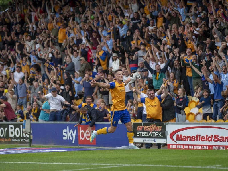 Joy for the Stags fans.