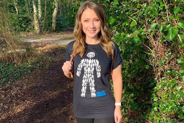 Charlotte Godfrey inspired to walk 11,000 miles for Prostate Cancer UK