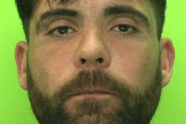Jail for Mansfield thug who punched female witness after brutally beating ...