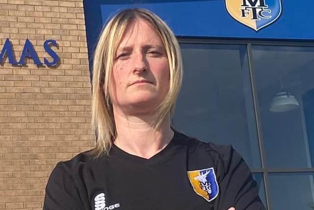 'Positive mindset!' Manager Andi Bell.