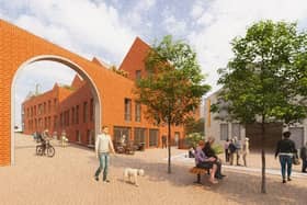 An artist's impression of the winning scheme. Picture: Mansfield Council