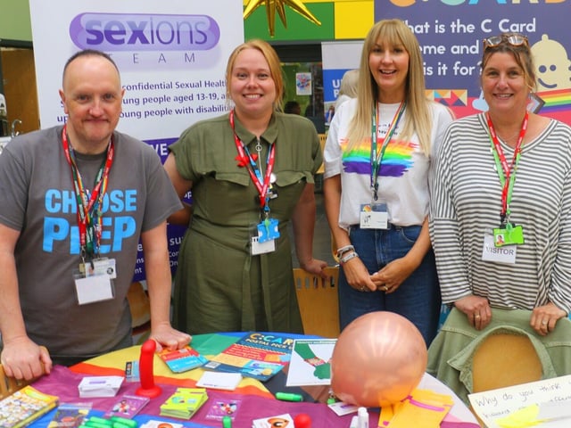 Sexions and CCard advised students on a range of sexual health initiatives.