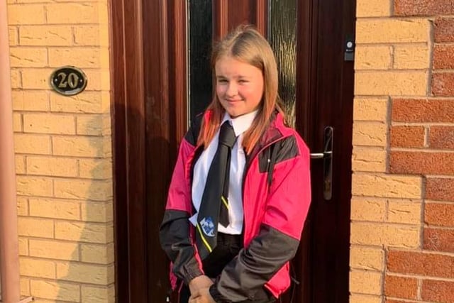 Lucy is in S1 at Tynecastle High School.