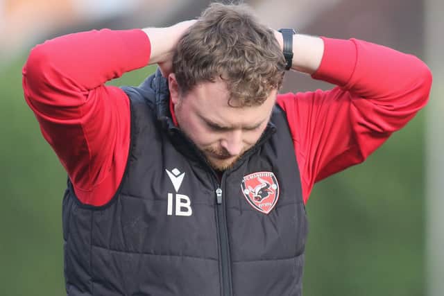 AFC Mansfield boss Paul Rockley - losing return to former club on Saturday.