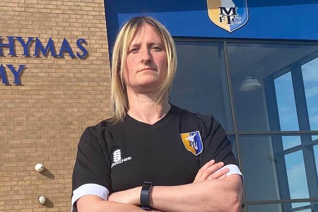 Andi Bell wants her team to play attractive football.