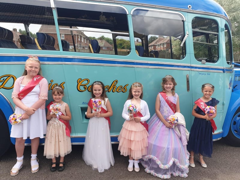 Carnival Queens behaved impeccably and represented their community wonderfully, as supported by Vibrant Warsop and the carnival committee.