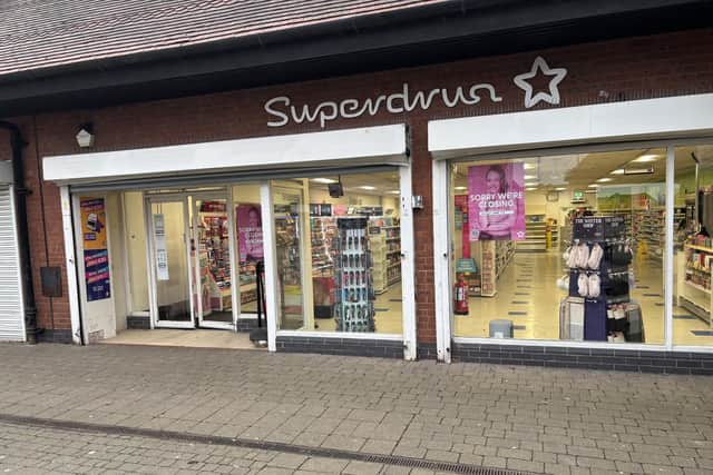 Kirkby's Superdrug is set for closure in another blow for the town centre.