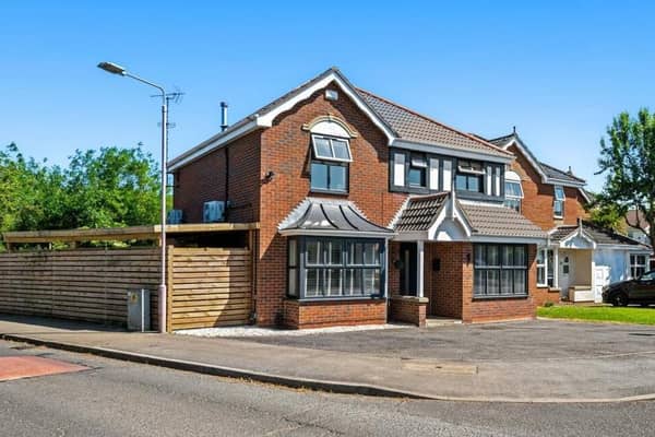 This re-designed and extended family home at Studland Close, Mansfield Woodhouse is on the market with Chesterfield-based estate agents Dales & Peaks, who have attached a guide price of between £375,000 and £395,000.